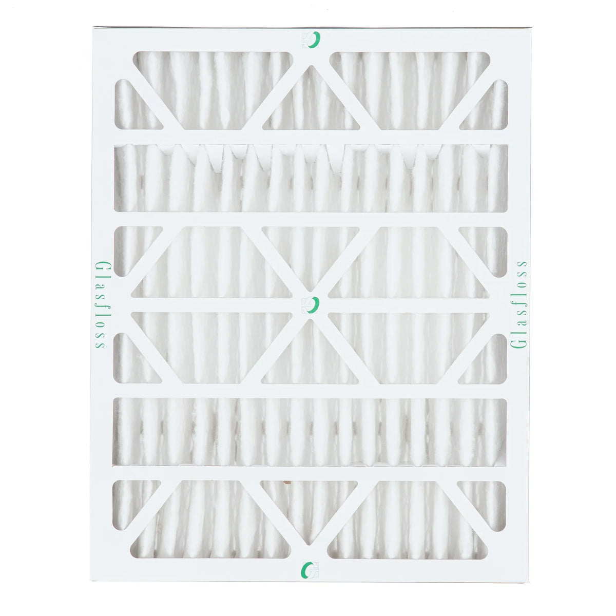 6 Pack of 20x24x4  13 Pleated 4" Inch Air Filters by Glasfloss. Actual Size: 19-3/8 x 23-3/8 x 3-3/4