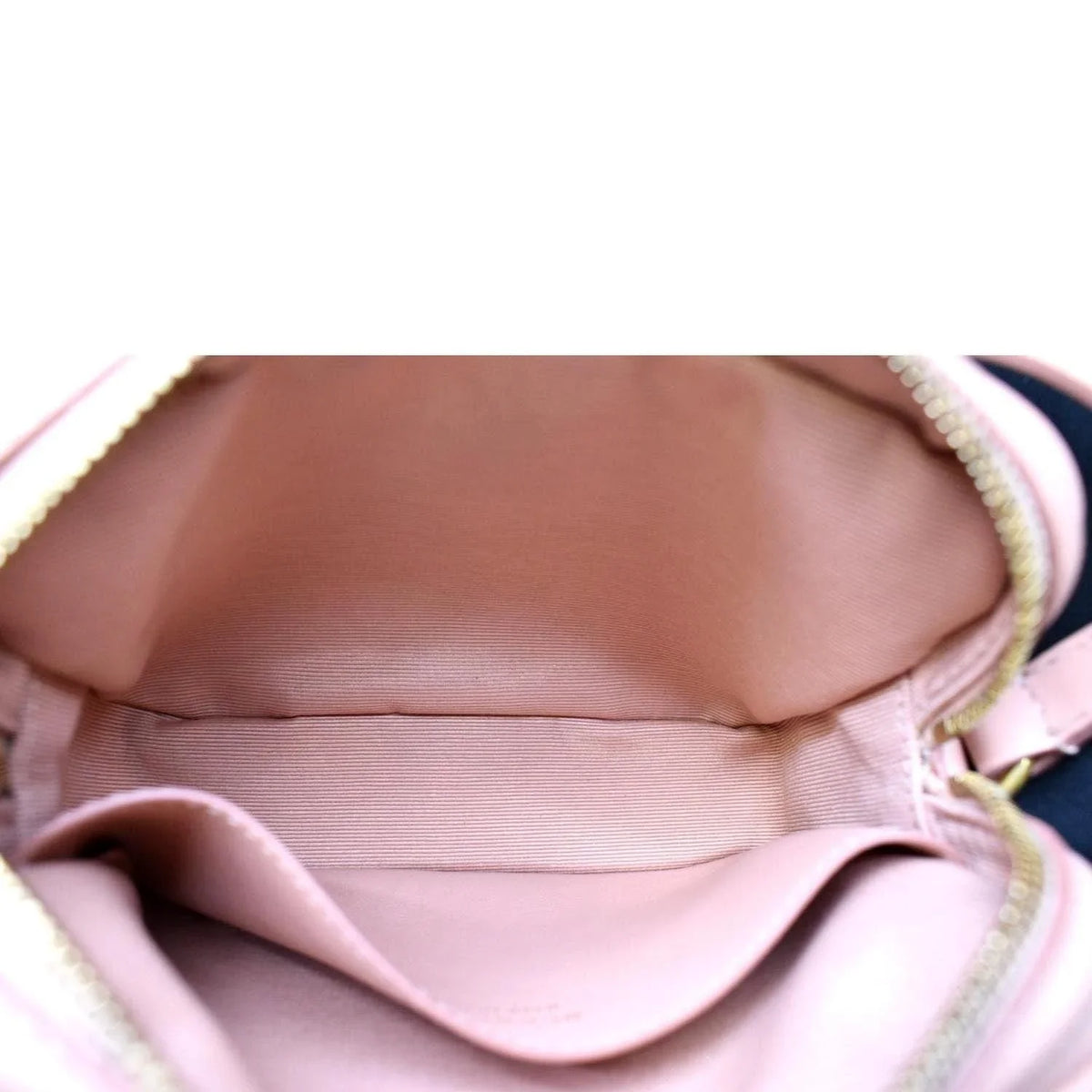 Pre-owned  1983 Knight Check Link Crossbody Camera Bag Light Pink