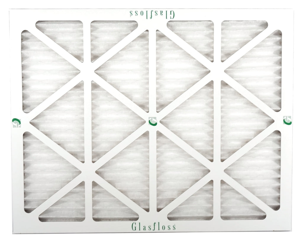 Glasfloss 22x36x1 -  10 -Qty:12 - Furnace Air Filter - Made in  (Actual Size: 21.5 x 35.5x7/8 inch)
