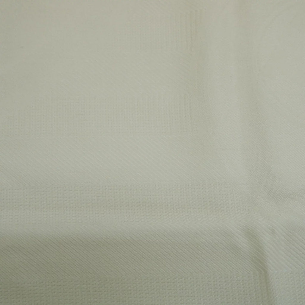 Pre-Owned Hermes  New Libris Stole Yvoire White  Women's (Like New)