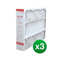 Honeywell   Furnace Compatible 20x25x5 Air Filter Merv 11 - 3 Pack