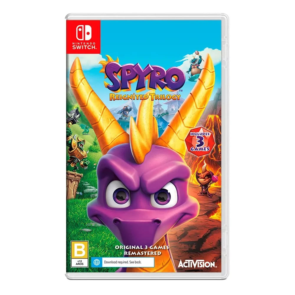 Spyro Reignited Trilogy  - Nintendo Switch - Region Free - Brand New Sealed