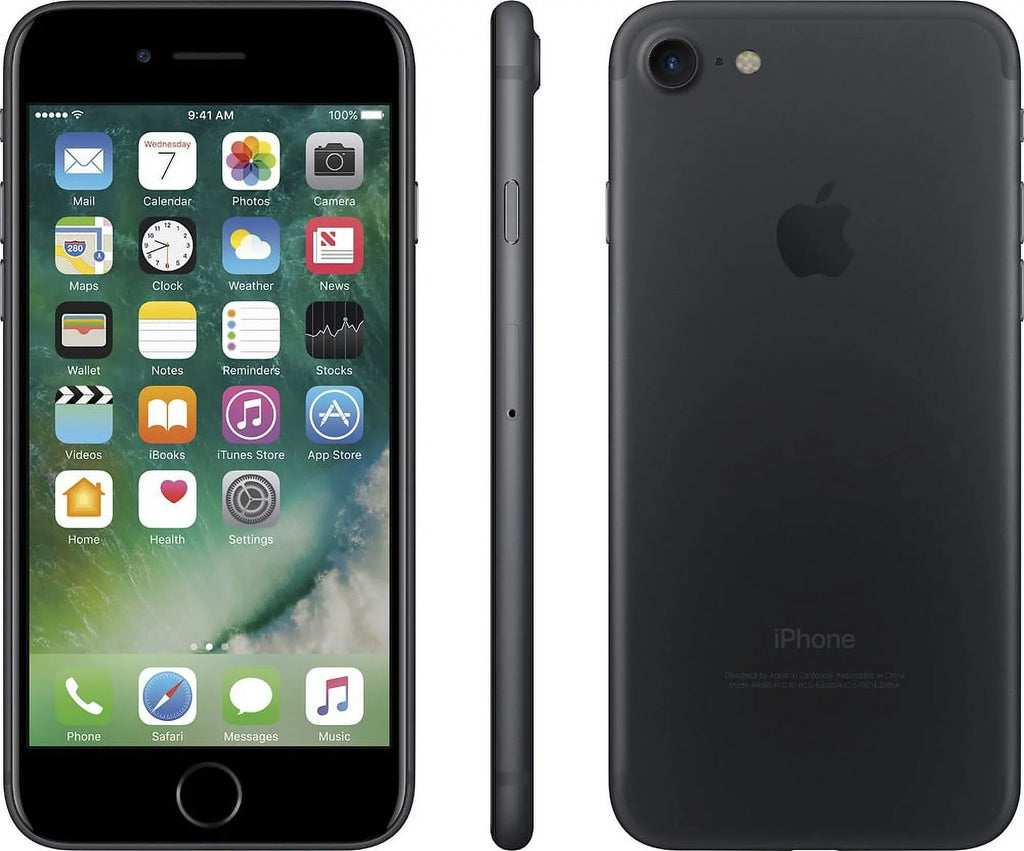 Pre-Owned Apple iPhone 7 128GB, Black -  Unlocked (Refurbished: Good)