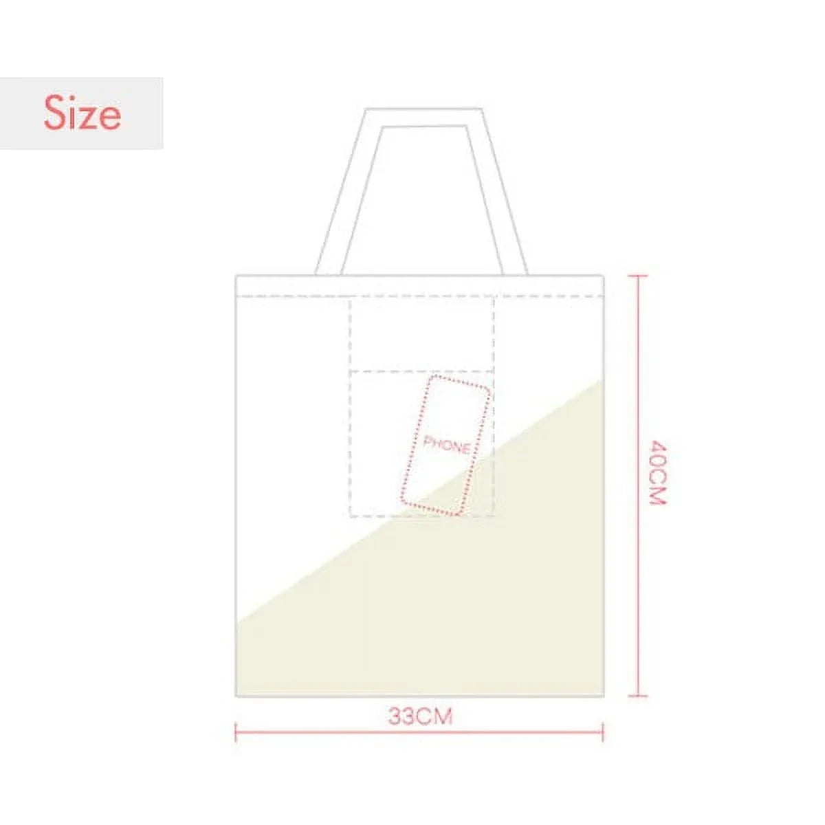 November Orange Film Valentines Day Tote Canvas Bag Shopping Satchel Casual Handbag