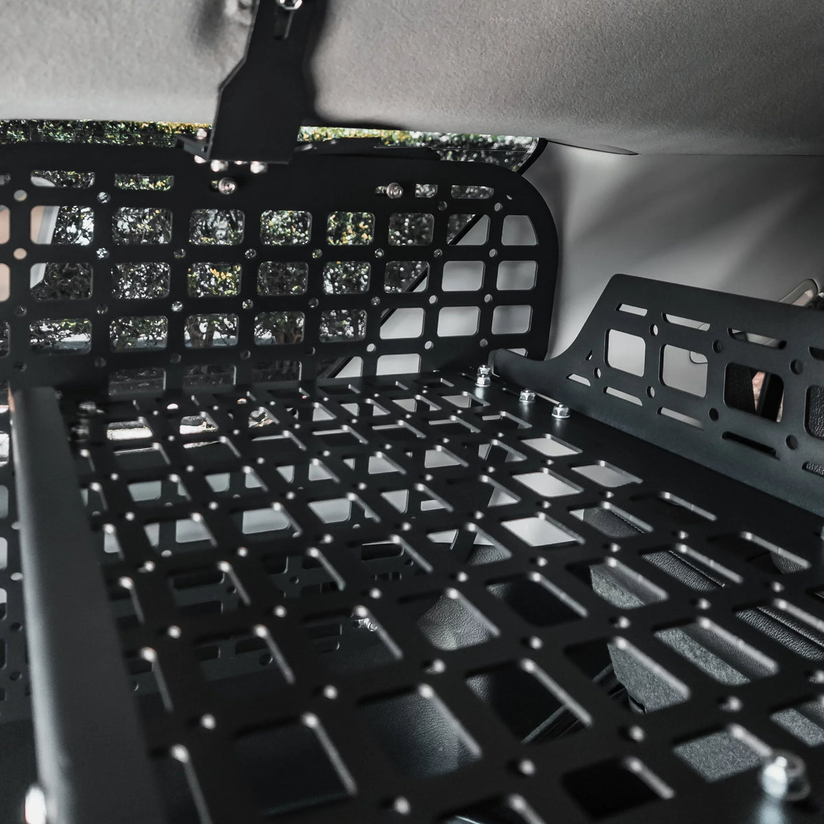 Molle Storage Panel Shelf for 2010-2023 Toyota 4Runner Black