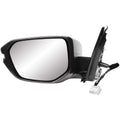 '-Source Driver Side Mirror for  Civic Hatchback, (textured black w/ protective, w/turn signal, foldaway), w/o camera, w/o chrome trim, , (17-20) 63636H