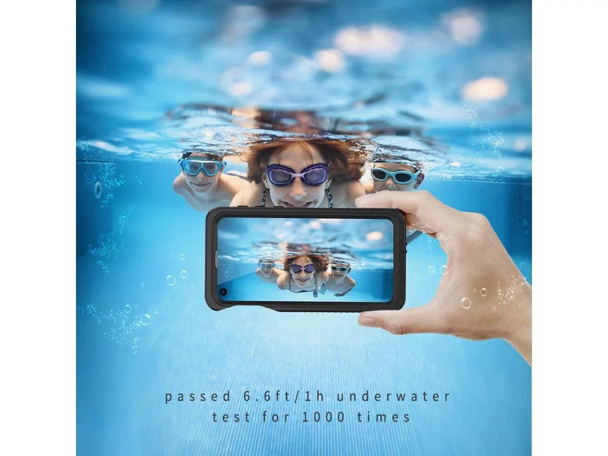 Samsung Galaxy S10e Case,  Waterproof Dustproof Shockproof Case with Built-in Screen Protector, Full Body Sealed Underwater Protective Clear Cover for Samsung S10e